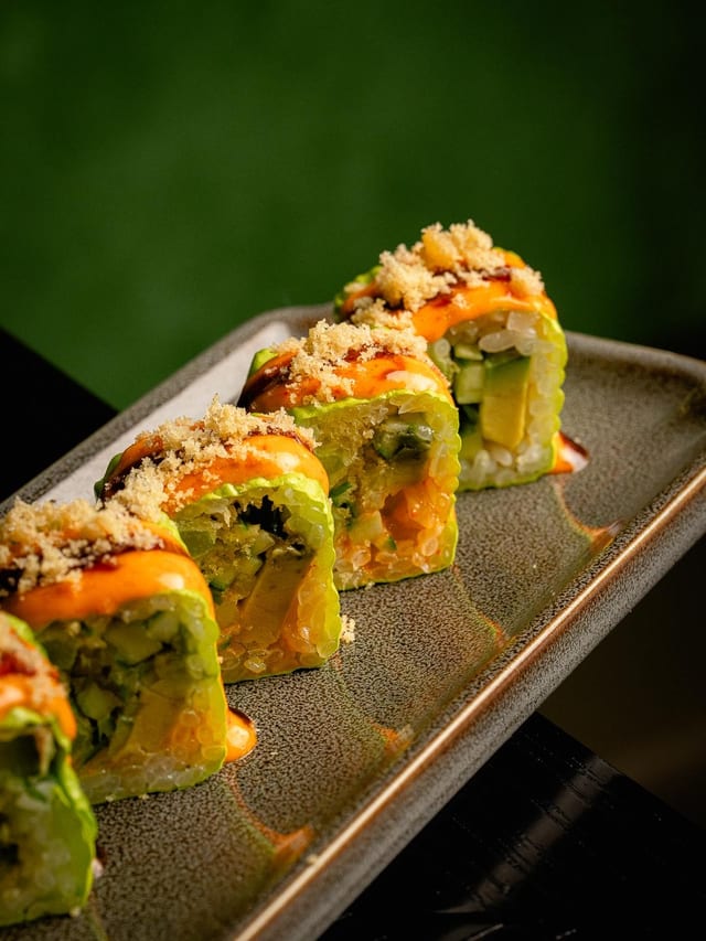 Asparagus Tempura.