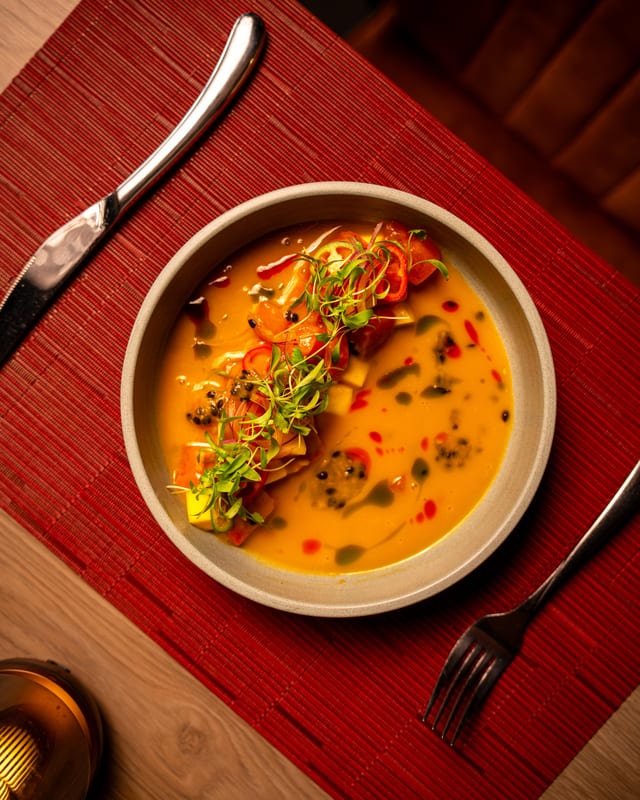 Tuna Nikkei Maracuya Ceviche.