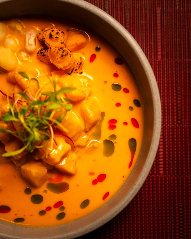 Mikhuna's Original Rocoto Ceviche Peruano.