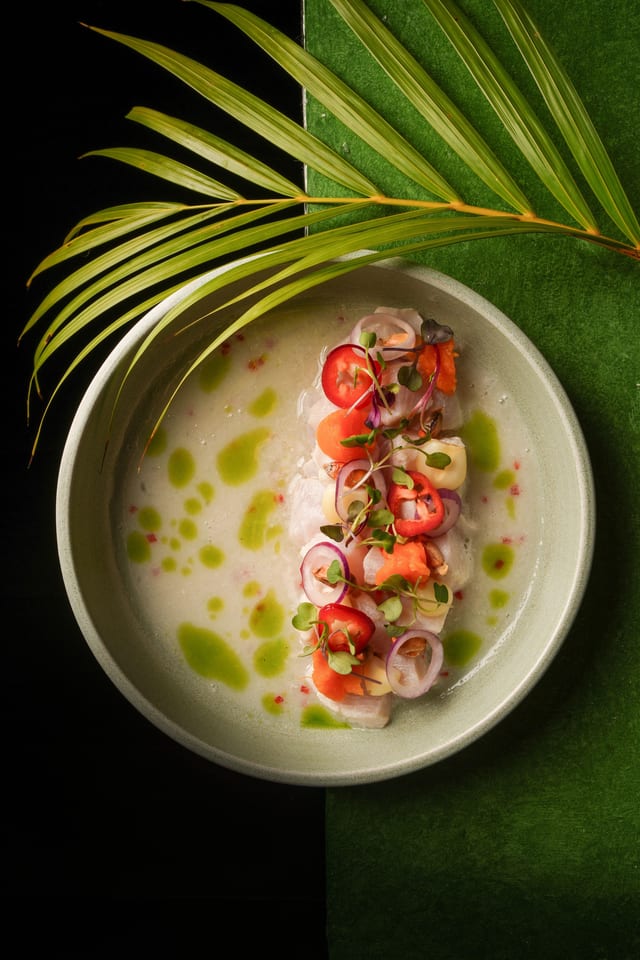 Ceviche Peruano.