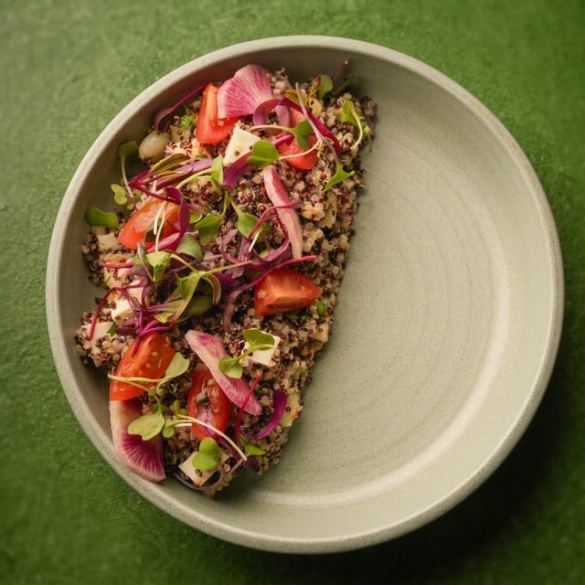 Quinoa Yanahuara Salad.
