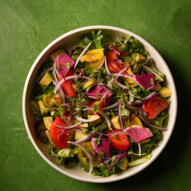 Heirloom Kiiro Salad.