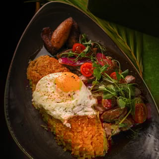 Tacu Tacu a lo Pobre